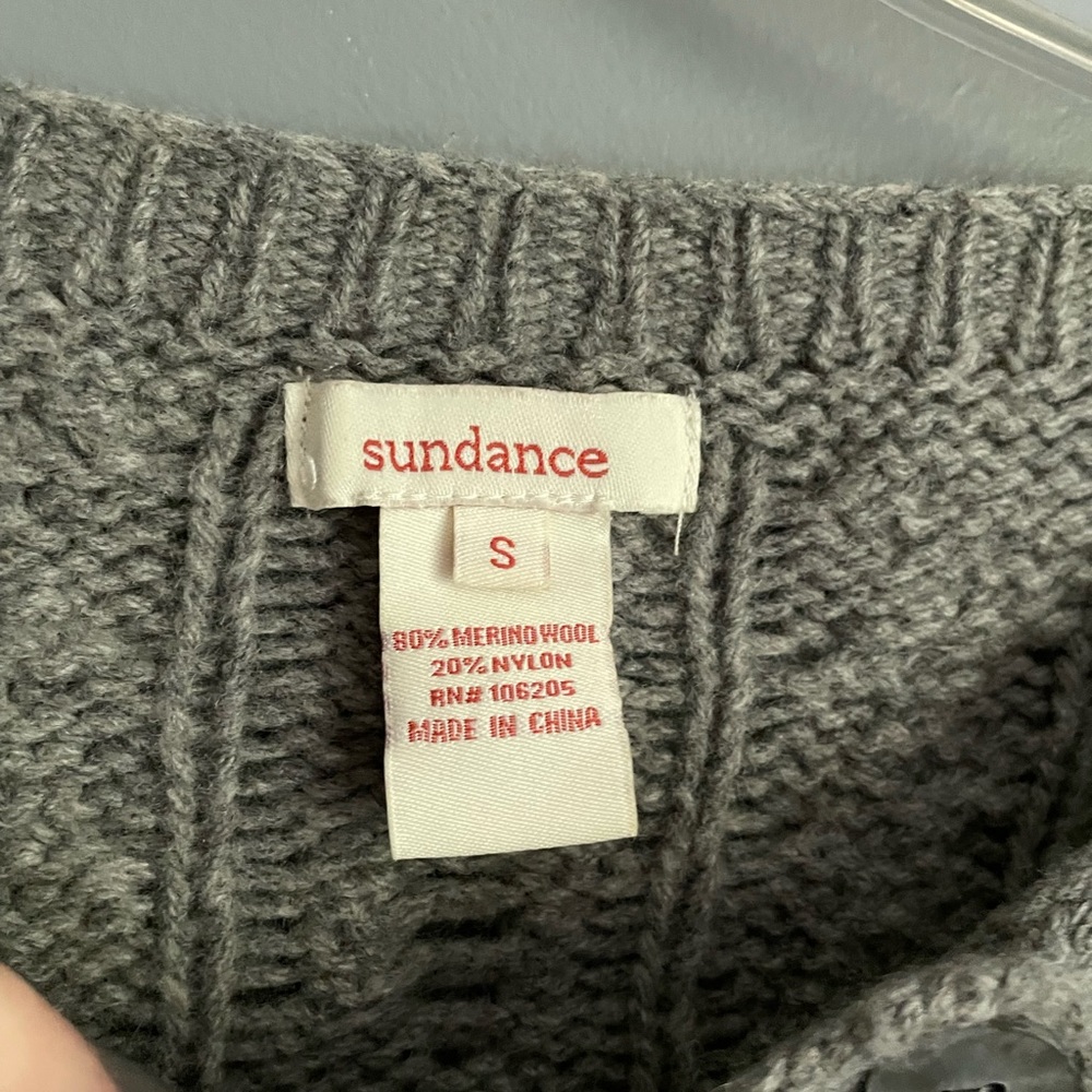 Sundance Wool Blend Cardigan Womens Size Small - Picture 3 of 3